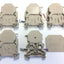 Used Lot of 5 Weidmuller WSI6/2 Terminal Fuse Block Connector 250VAC 10A 20-8 AWG LED