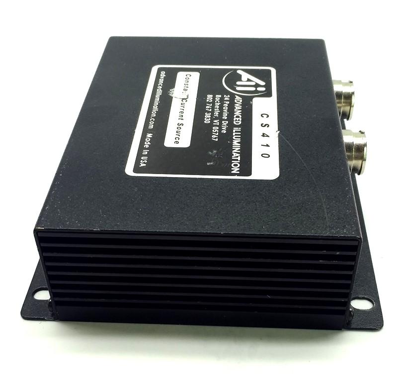 Used Advanced Illumination CS410 Intensity Controller, Dual Output RS-232 24VDC 1.25A