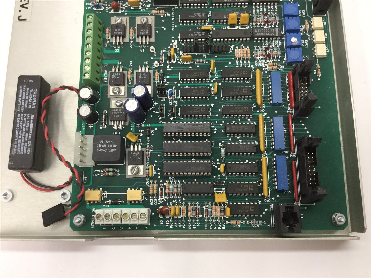 Used Comco PF2030 Main Control Board, For a Powder Flo 2000 Dispensing System