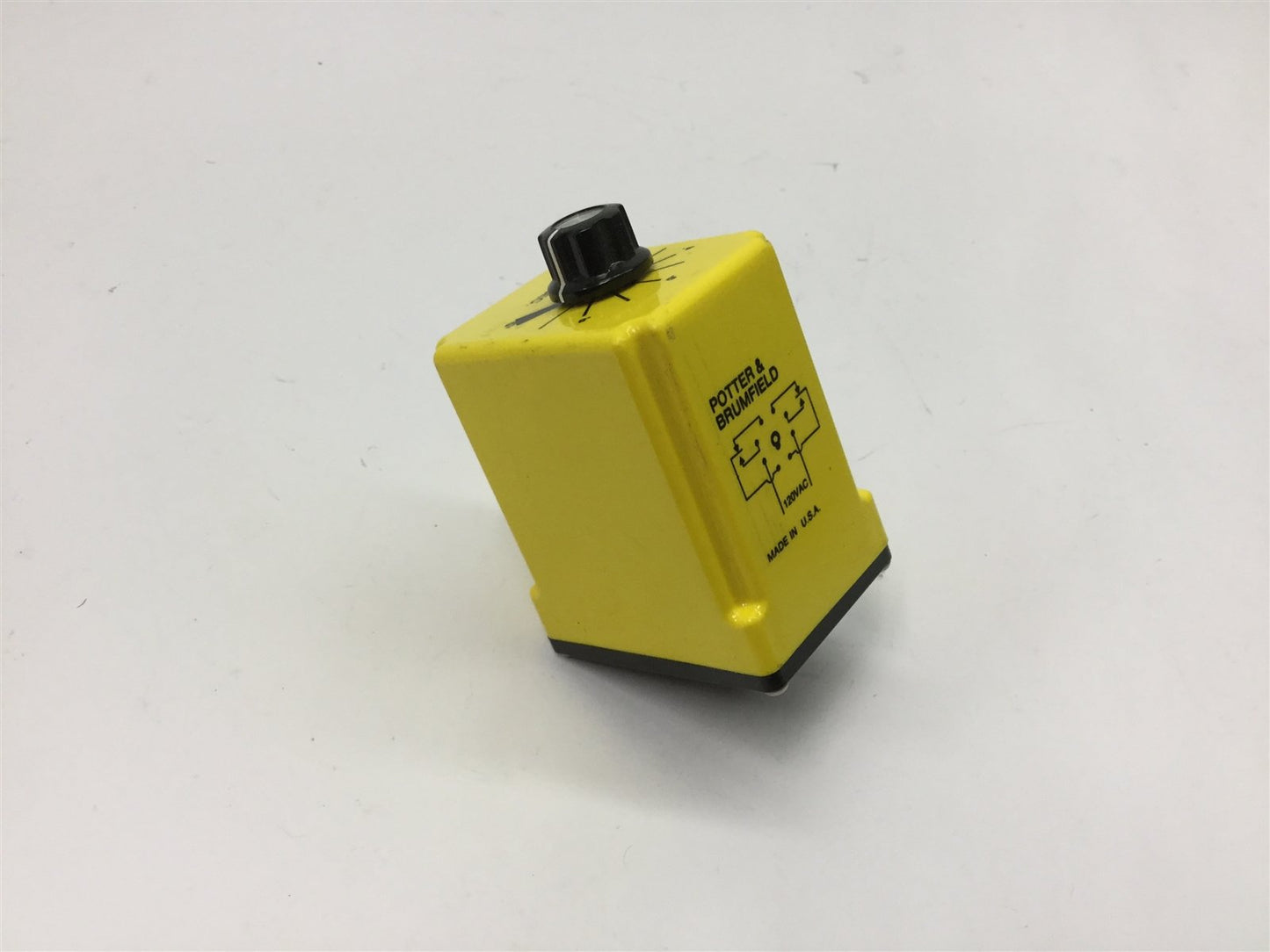 Used Potter & Brumfield CDB-38-70001 Time Delay Relay, Range: 0.1 to 1sec, 120VAC 10A