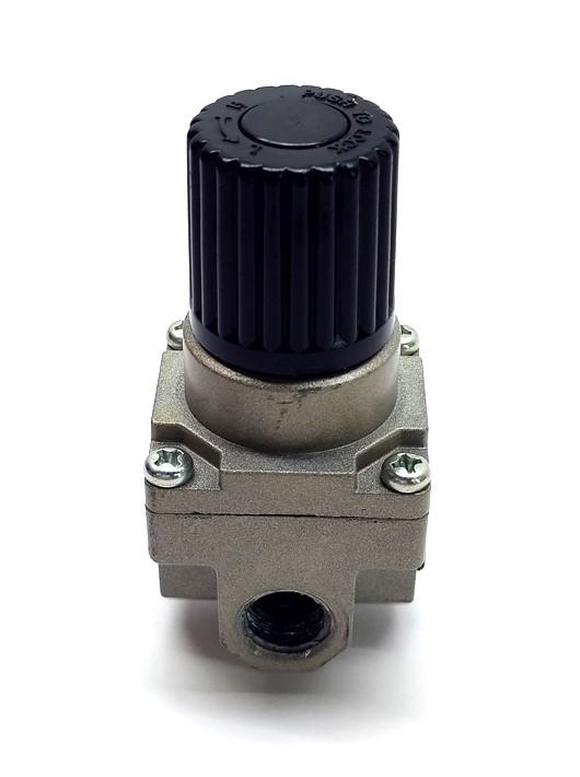 Used CKD B2019-2C Pressure Regulator, 6 - 120PSI, 2x 1/4" NPT, 2x 1/8" NPT Ports