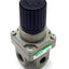Used CKD B2019-2C Pressure Regulator, 6 - 120PSI, 2x 1/4" NPT, 2x 1/8" NPT Ports