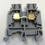 Used Lot of 44 Entrelec M6/8 5118 Screw Terminal Blocks 2-Conductor 600V 50A 22-8 AWG