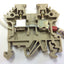 Used Lot of 50 Conta-Clip RK2.5-4 Screw Connection Terminal Blocks 600V 40A 22-10 AWG