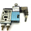Used Lot of 16 Mac 45A-MAC-DDDJ-4KD Solenoid Valve, 2 Position 4 Way, 24VDC, 1/8 NPT