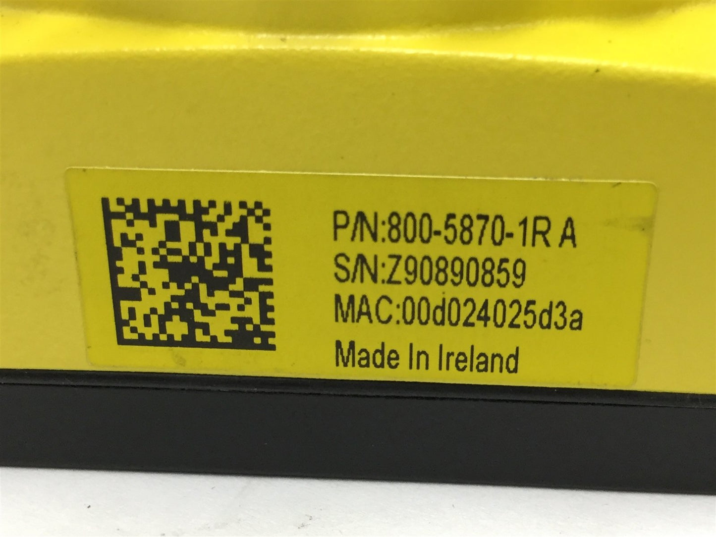 Used Cognex 800-5870-1R In-Sight 5110 ID Reader Machine Vision Sensor Camera 640x480
