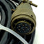 Used Parker 71-011774-25-C Zeta Motor Drive Cable, 5-Pin Round to Flying Leeds, 25'