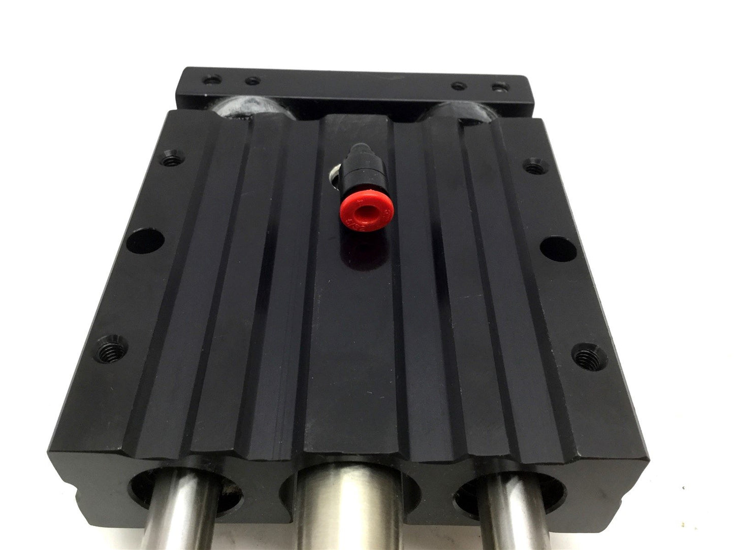 Used Tol-O-Matic UB#24342 U-Block Guided Pneumatic Cylinder, Stroke: 5.375"