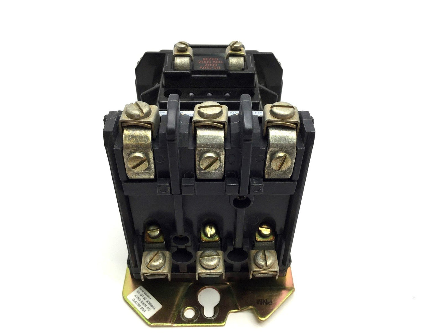 Used Allen Bradley 500L-AOD93 Lighting Contactor, Coil: 110-120VAC 50/60Hz, 600VAC