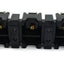 Used Lot of 4 Allen Bradley X-401977 Fuse Holder Block, 3-Pole, 30A 250VAC