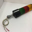 Used Federal Signal LSB Litestak Stack Light, Color: Red Green Amber, *No Bulbs*