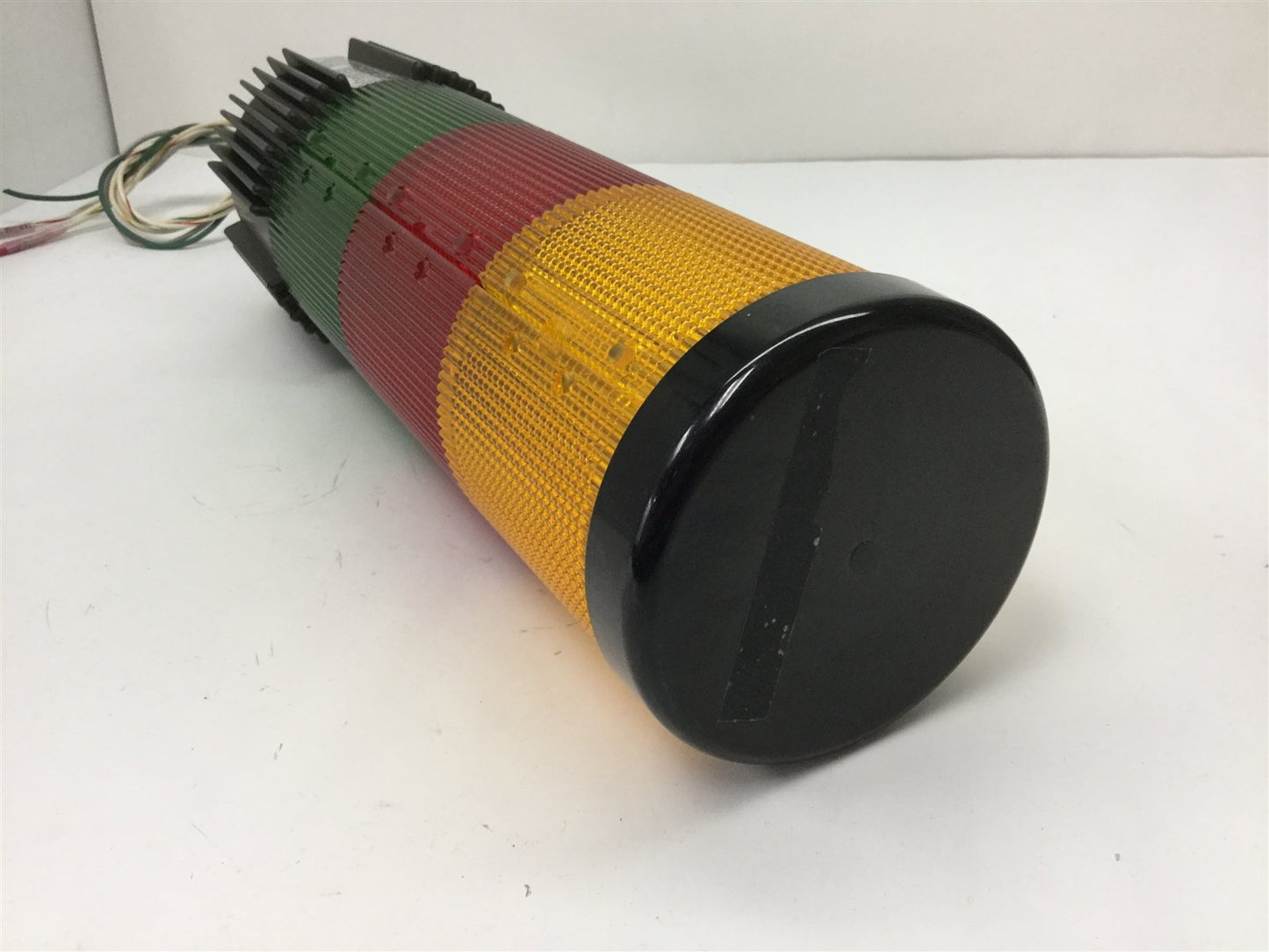 Used Federal Signal LSB Litestak Stack Light, Color: Red Green Amber, *No Bulbs*
