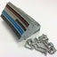 Used Lot of 25 Wago 280-560 Sensor Terminal Block 3-Conductor 400V 20A 28-12 AWG DIN
