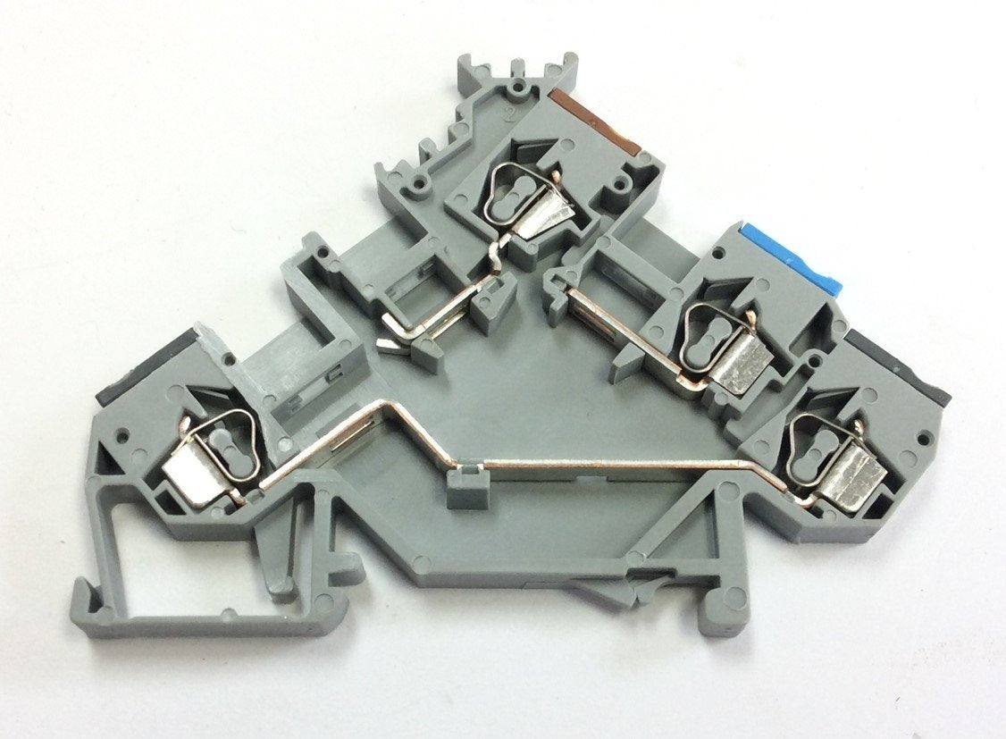 Used Lot of 25 Wago 280-560 Sensor Terminal Block 3-Conductor 400V 20A 28-12 AWG DIN