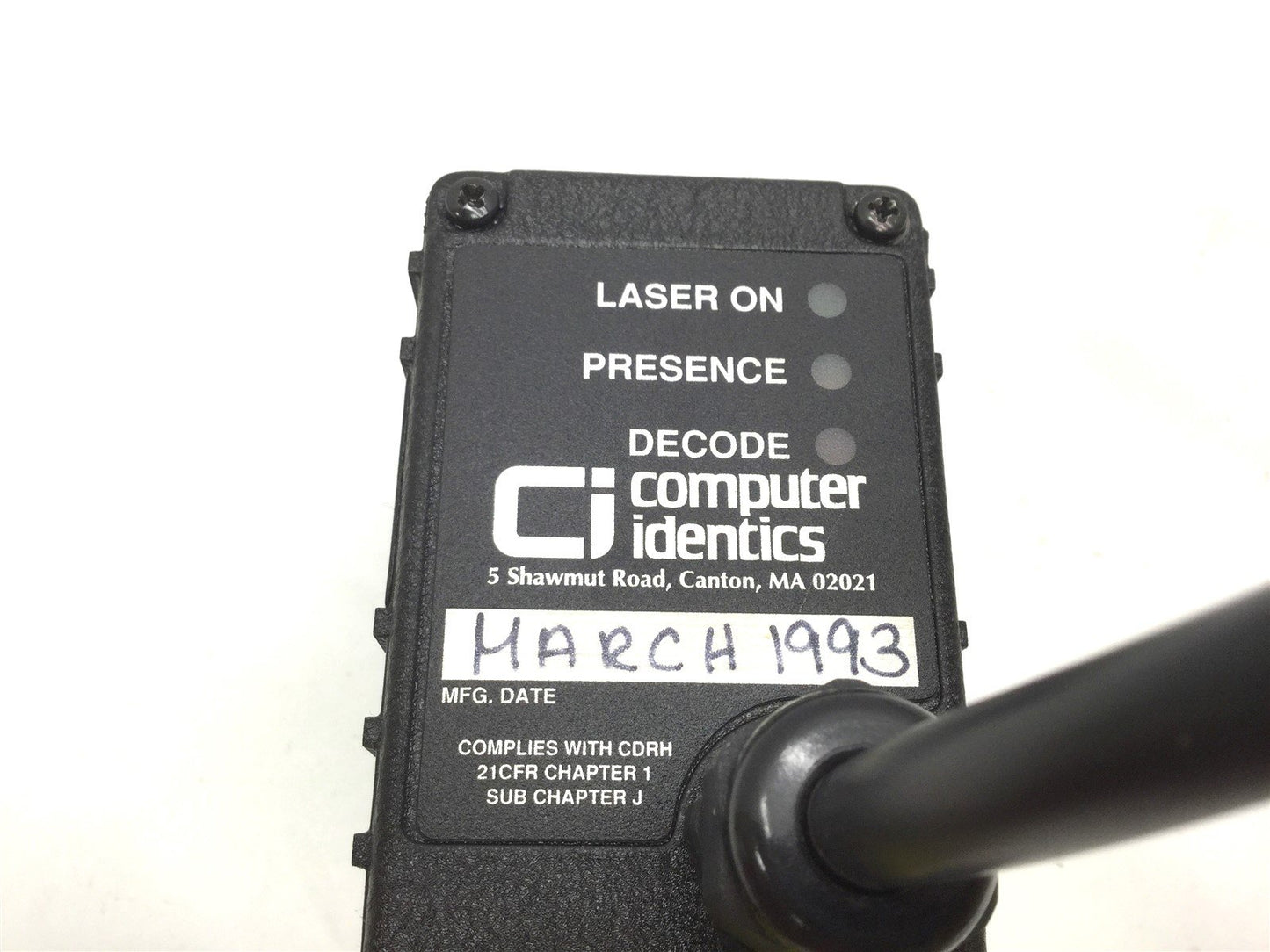 New Computer Identics A1-62620-1 Scan Star 10 Bar Code Scanner Fixed Mount