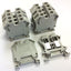 Used Lot of 10 Allen Bradley 1492-W16 Feed Through Terminal Blocks 600V 70A 14-4 AWG