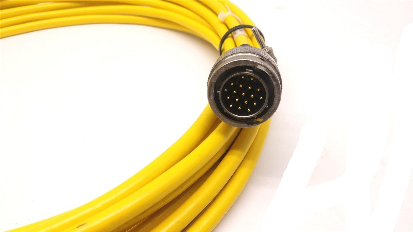 Used Parker Compumotor 71-015886-25 Servo Motor Encoder Feedback Cable 25Ft 18-Pin MS