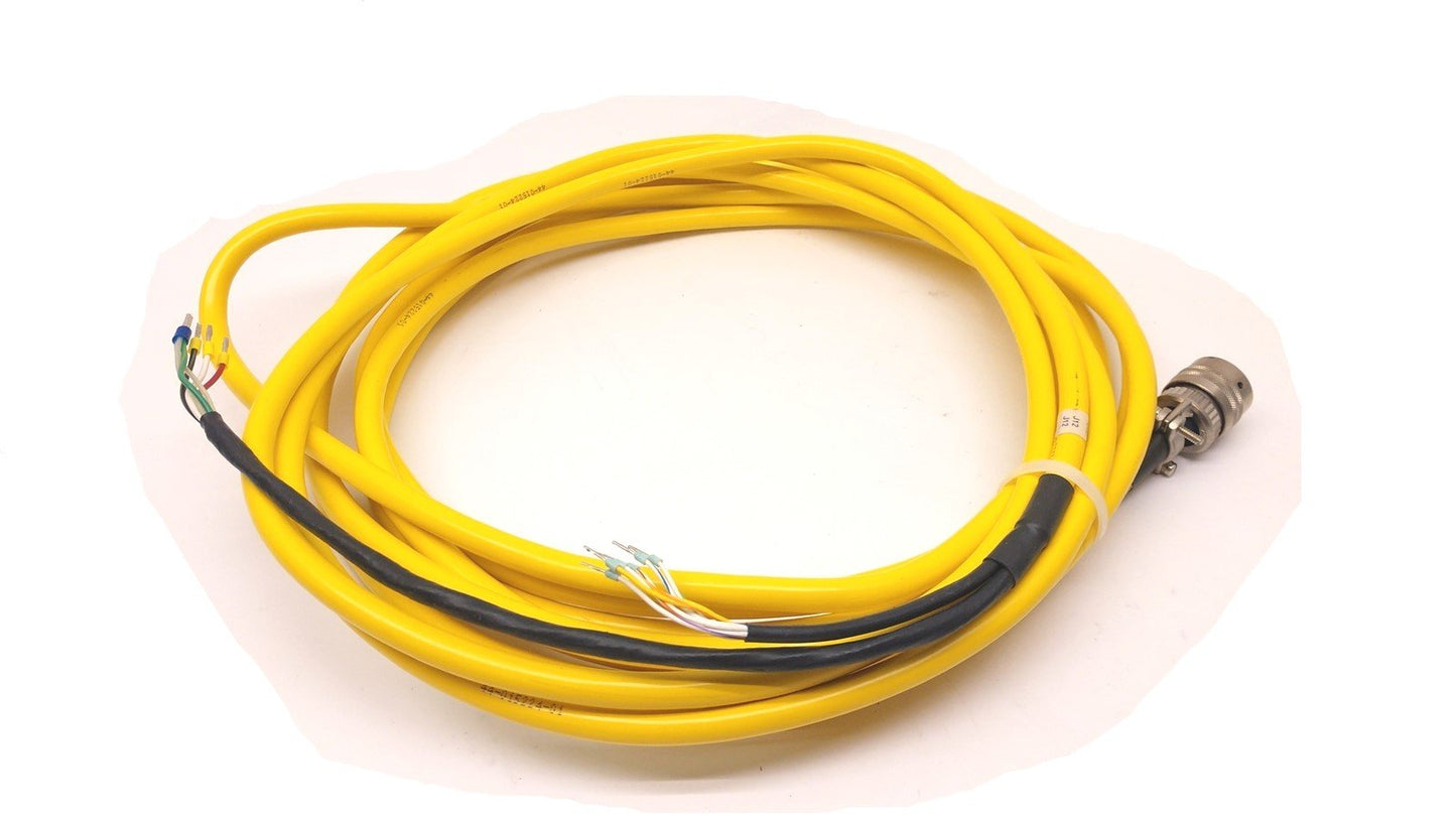 Used Parker 71-015017-25 Compumotor Cable, Length: 25 Feet, 12-Pin to Flying Leads