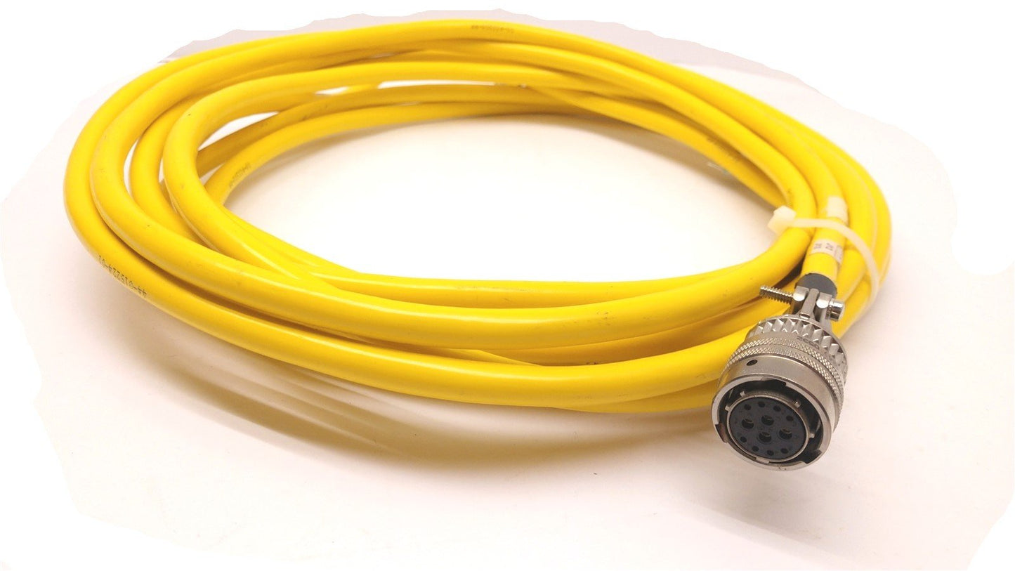 Used Parker 71-015017-25 Compumotor Cable, Length: 25 Feet, 12-Pin to Flying Leads