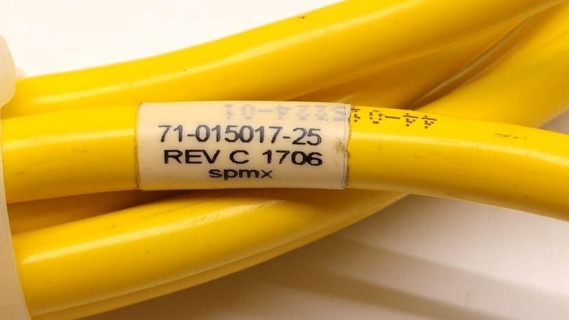 Used Parker 71-015017-25 Compumotor Cable, Length: 25 Feet, 12-Pin to Flying Leads
