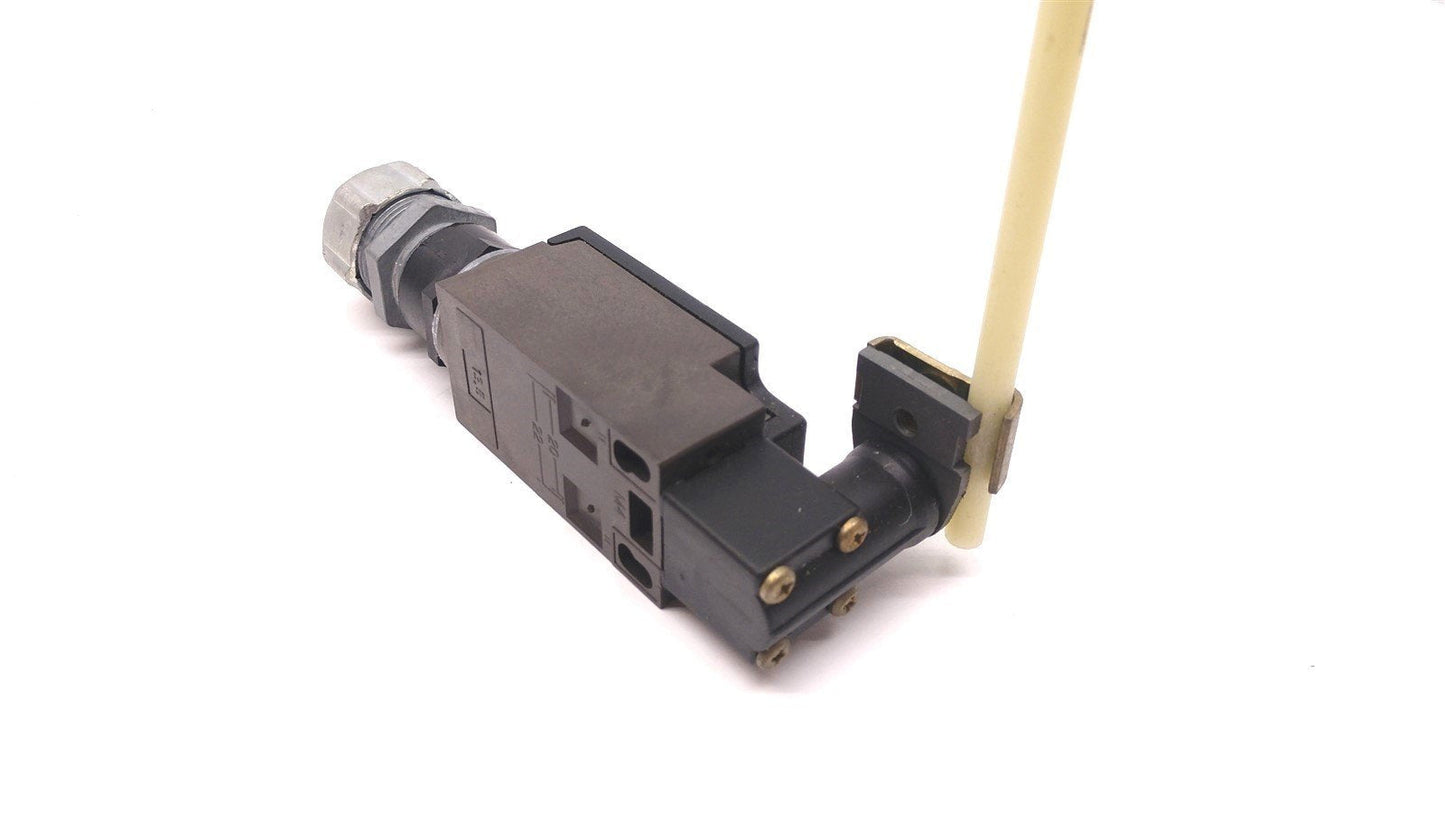 Used Schmersal TV10H 236-20z Position Switch Thermoplastic, 500V, 10A, Contacts: 2 NO