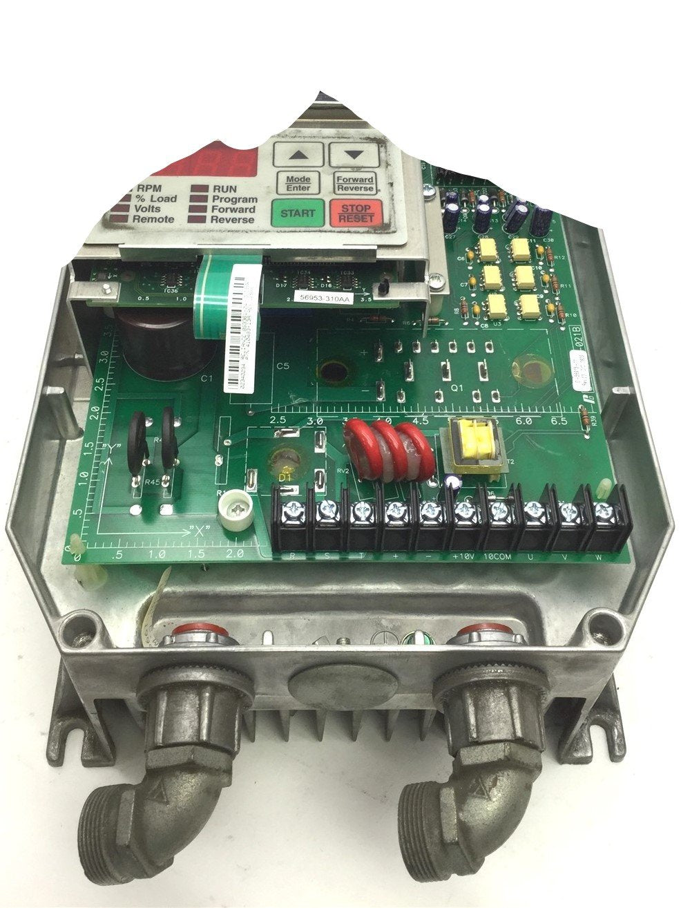 Used Reliance Electric 1SU44001 SP500 Easy Clean Plus AC Motor Drive, 380-460VAC