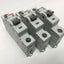 Used Lot of 3 Cutler Hammer WMS1C03 Circuit Breakers, 1-Pole, Rating: 240VAC 3A