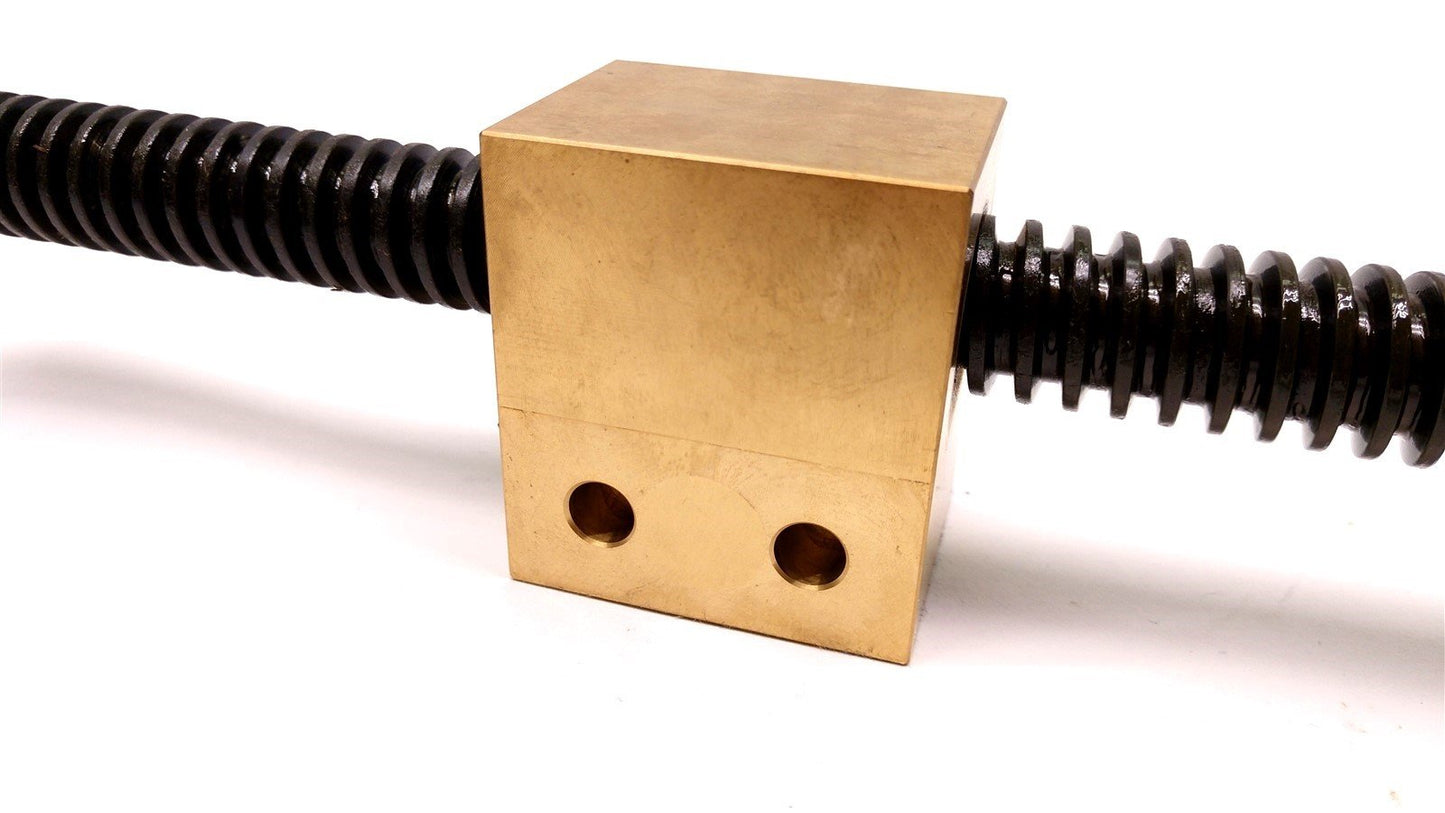 Used Manual Screw With Handle, For Herrmann Ultrasonics PS AC, Thread Pitch 3.5mm