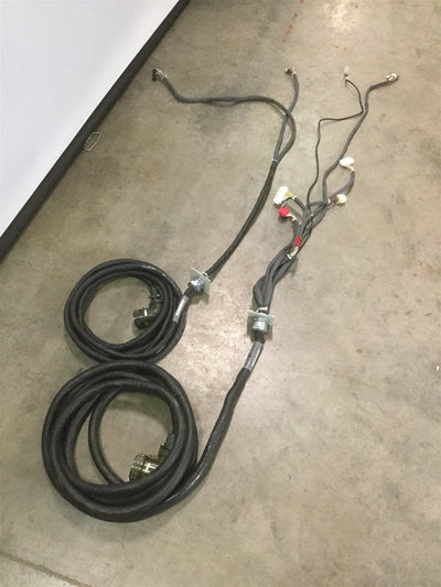 Used Kawasaki JS005 Robot Arm Power and Feedback Cables 50979 -1572L05 -1573L05