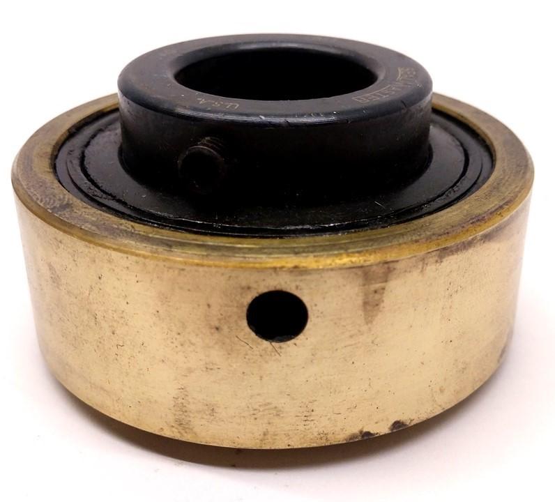 Used Seal Master 3-1 AG Ball Bearing, 1" Bore, 2 3/4" Diameter, w/ Set Screw Collar