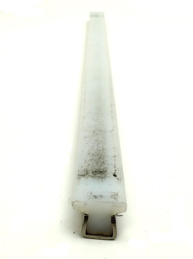 Used REGAL Valu Guide Side Guide/Rail, 21.5" Long, UHMW Plastic, Stainless Steel