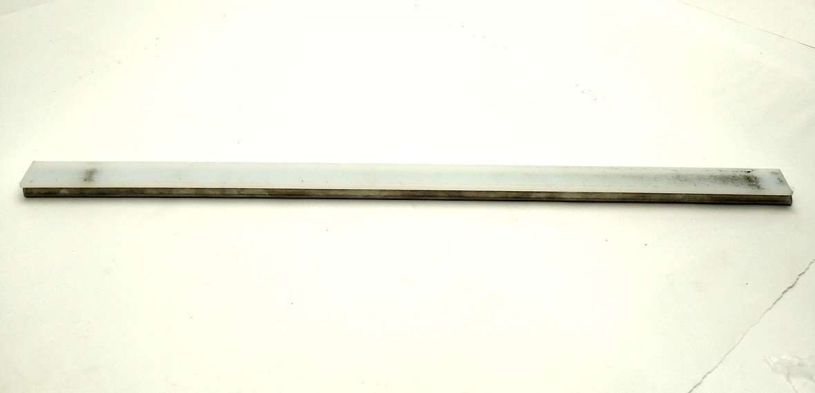 Used REGAL Valu Guide Side Guide/Rail, 21.5" Long, UHMW Plastic, Stainless Steel