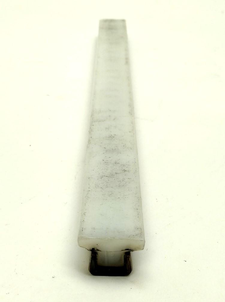 Used REGAL Valu Guide Side Guide/Rail, 11.25" Long, UHMW Plastic, Stainless Steel