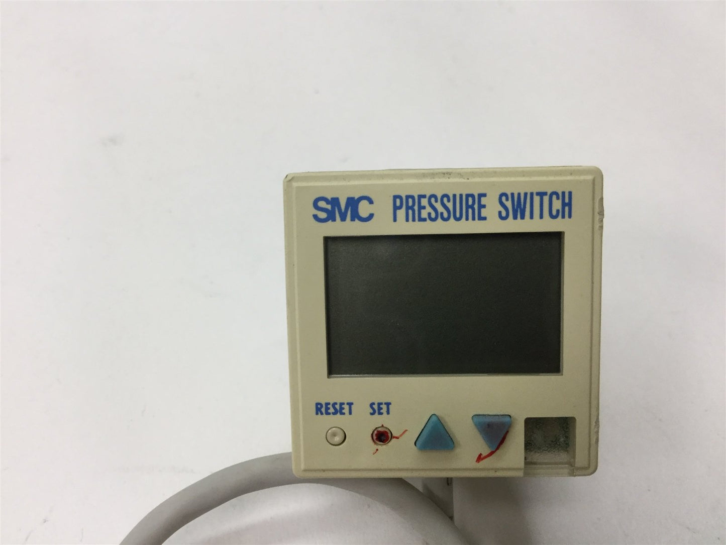 Used SMC ZSE4-01-65-Q Vacuum Switch, Pressure: -101kPa (-760mmHg), Supply: 12-24VDC