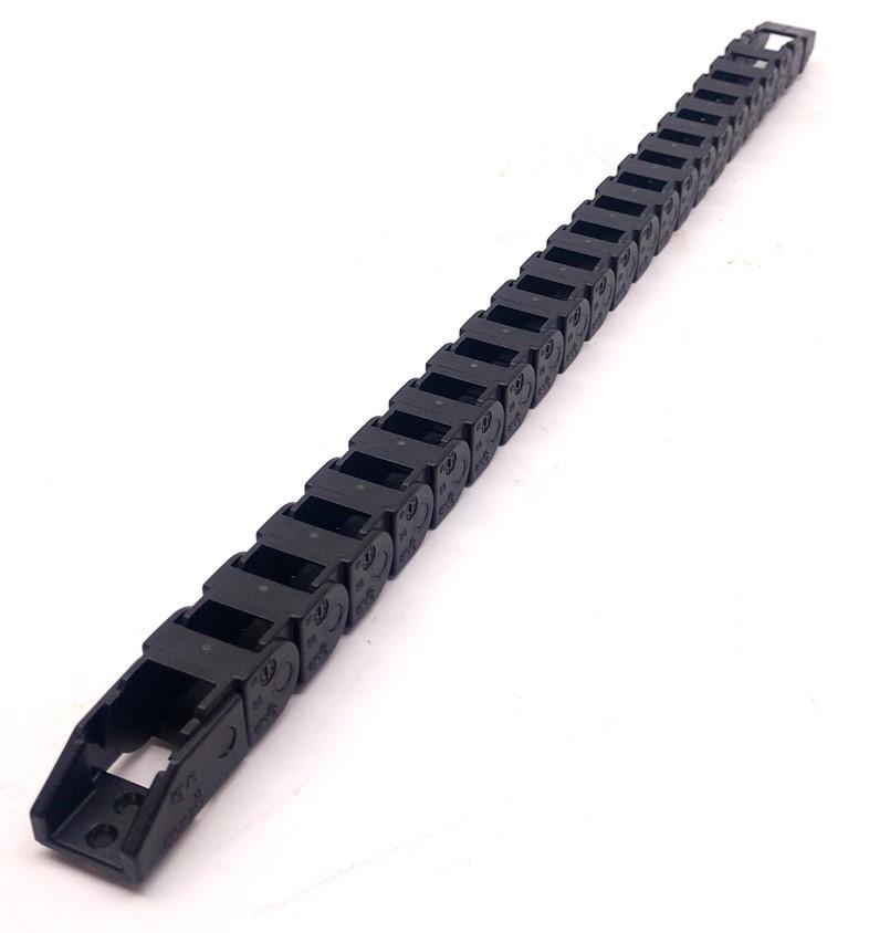 Used Igus R28 Energy Chain, 20 Links Long, 1" Wide, 5/8" In-Width, 19" Length