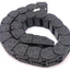 Used Igus R28 Energy Chain, 20 Links Long, 1" Wide, 5/8" In-Width, 19" Length