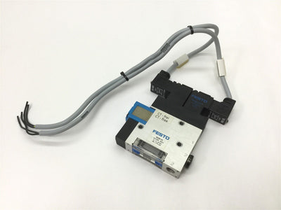 Used Festo VADMI-95 Vacuum Generator, Operating Pressure: 2-8bar, Max Vacuum: 85%