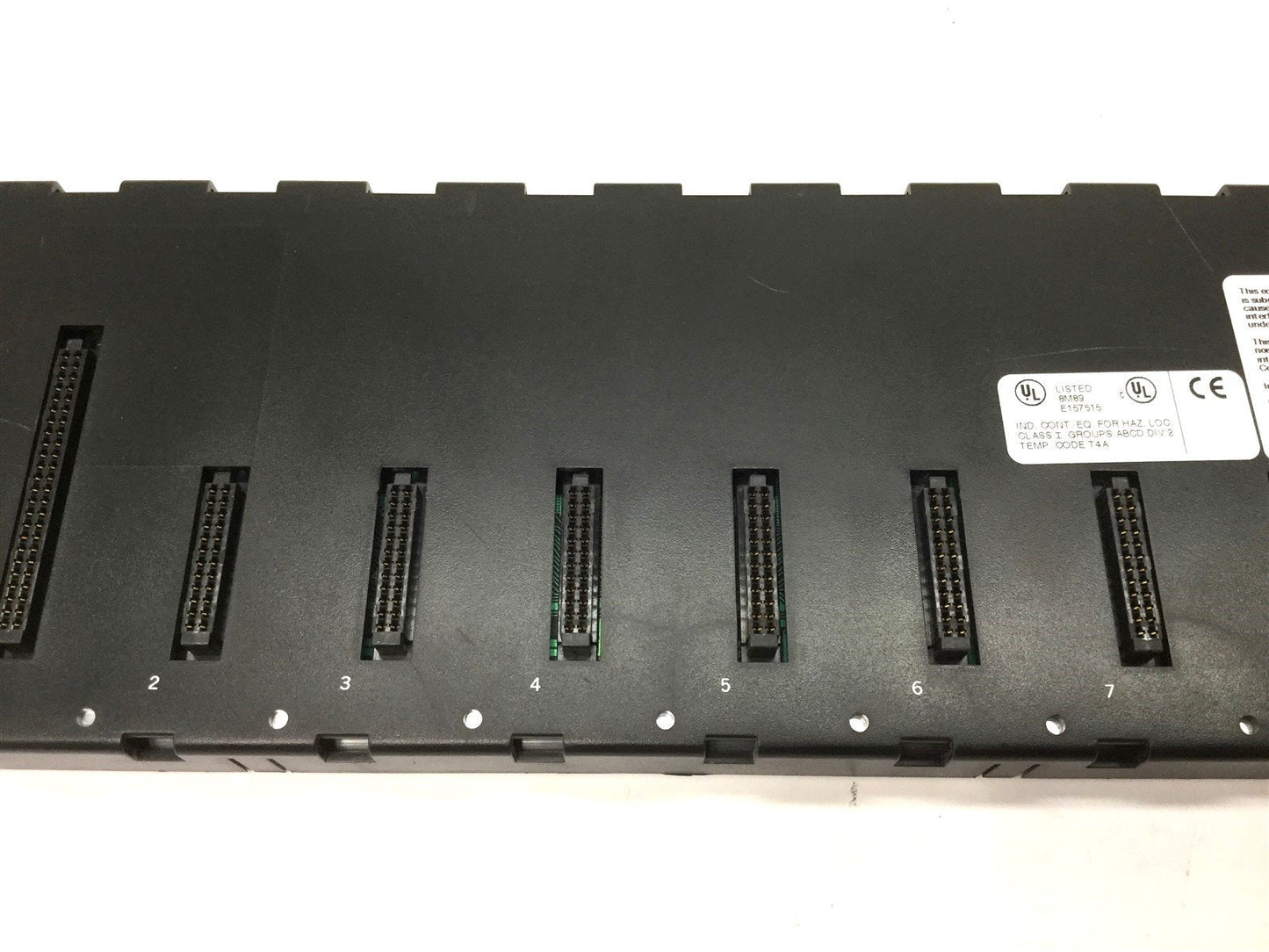 Used GE Fanuc IC693CHS391H PLC Expansion Base, 10-Slots, Dimensions: 443mm x 131mm