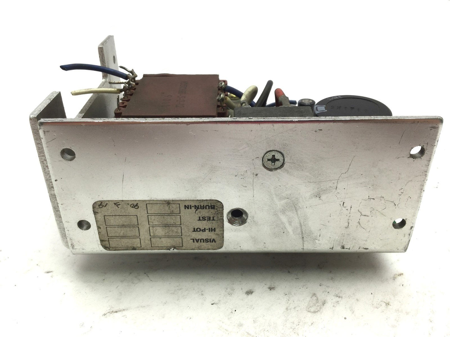 Used GFC Hammond GHOF 2-12 Power Supply, Input: 100/120/220/240VAC, Out: 12VDC 3.4A