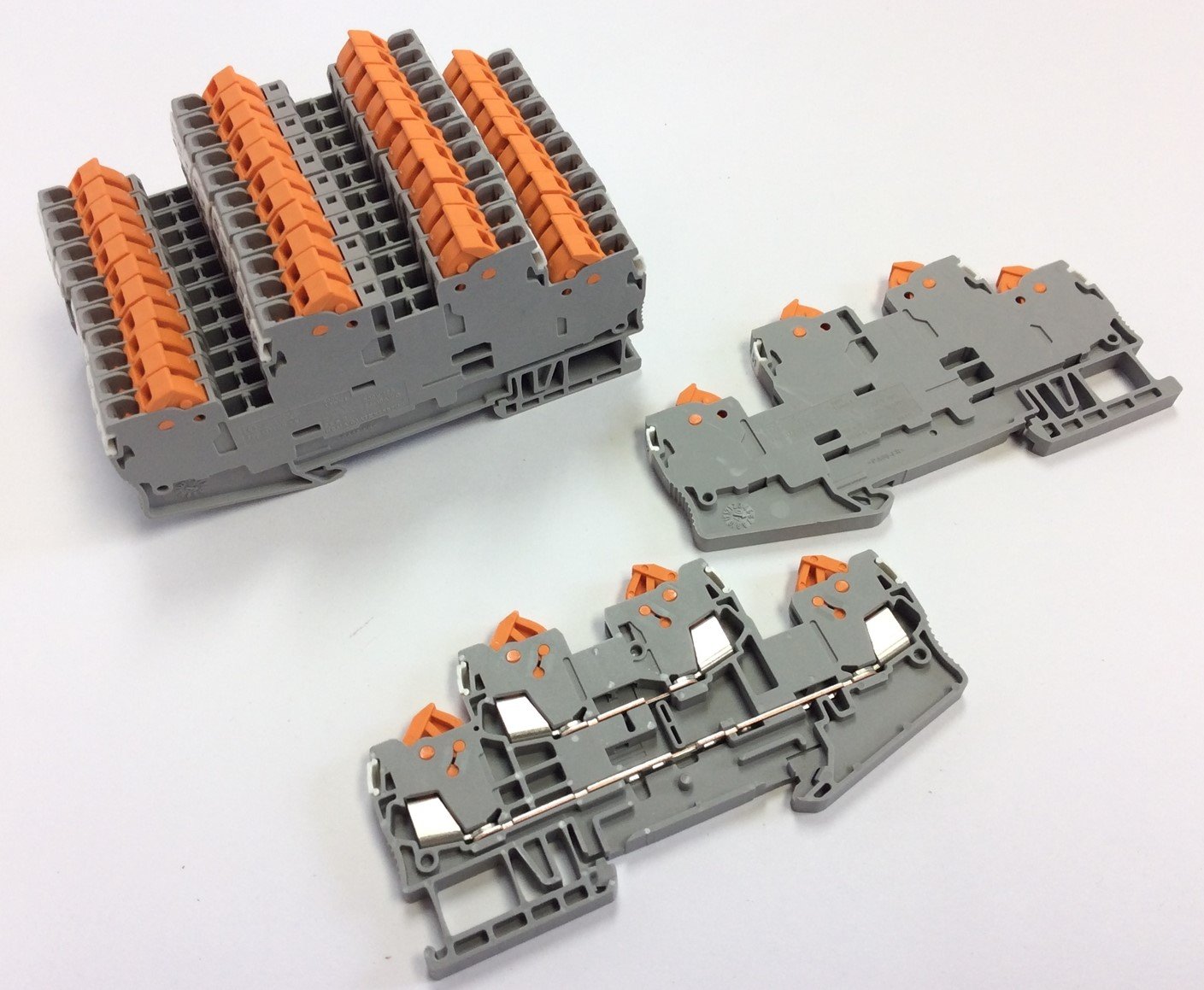 Used Lot of 13 Phoenix Contact QTTCB 1,5 Double Level Terminal Block 300V 10A 24-16AW
