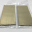 New Lot of 2 Dynaflux UV2410PF Ultraview Polycarbonate Gold Filter Plates Shade 10