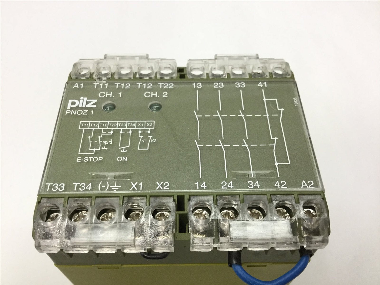 Used Pilz PNOZ 1 230 V AC 3S1Ö Safety Relay, Input: 230VAC 6VA, 3x N/O Contacts