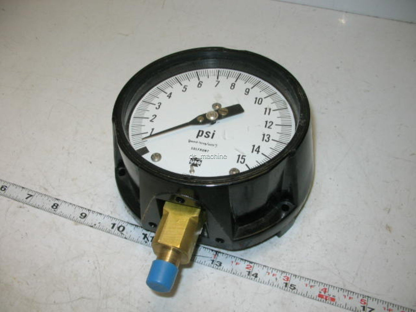 Used US Gauge 33001 Solfrunt 0-15 Poundforce/Inch