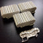 Used Lot of 31 Entrelec D2.5/5.4L Feed-Through Spring Clamp Terminal Block 600V 15A