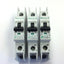 Used Lot of 3 Moeller FAZ-D20/1-NA Circuit Breakers, 1 Pole, Rating: 20A 48VDC 277VAC