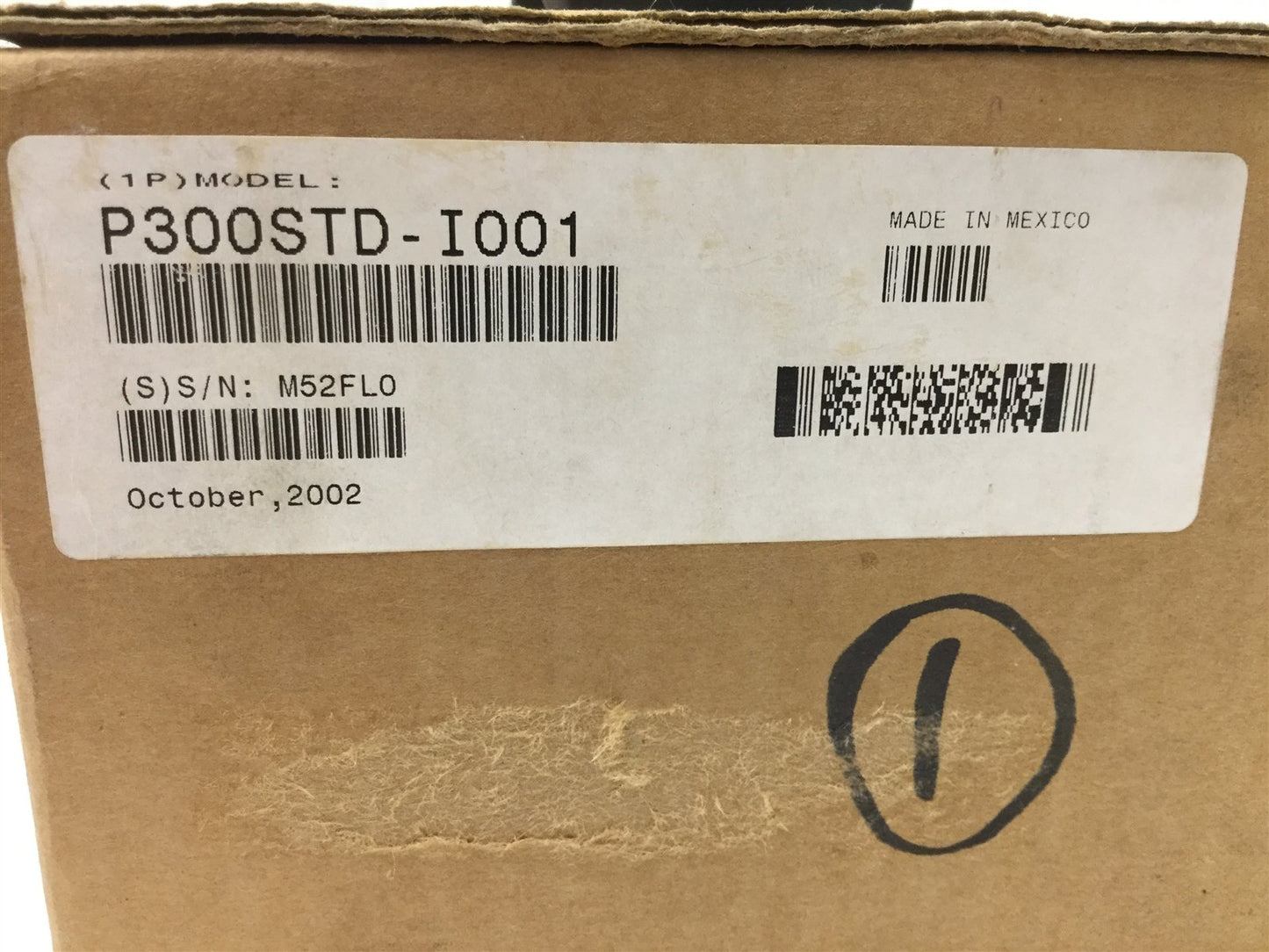 New – Open box New Symbol P300STD-I001 Phaser Handheld Barcode Scanner, Supply: 4.75-14V 100mA