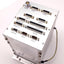 Used F&K Delvotec Back Plane 1197 Rev.1 A, With Housing, 5 Slots For Delvotec Boards