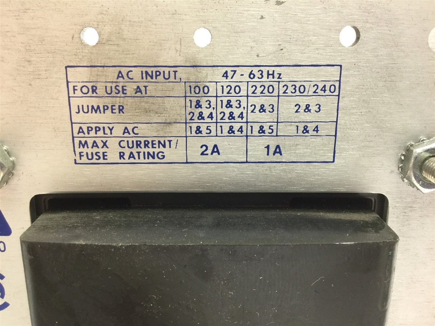 Used International Power IHN24-3.6 Power Supply In: 100/120/220/230/240VAC Out: 24VDC