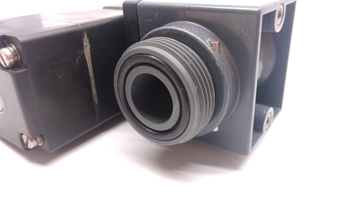 Used Burkert 0131 00045225 Solenoid Valve, 24V AC/DC, 9W, 5bar, w/ Flying Leads
