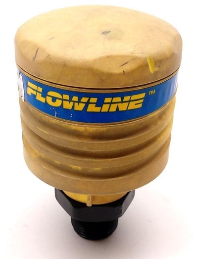 Used Flowline LA15-5001 Ultrasonic Level Transmitter, 3/4" NPT, 12 to 36 VDC